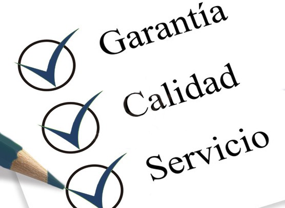 Calidad y Garantía en su Servicio
